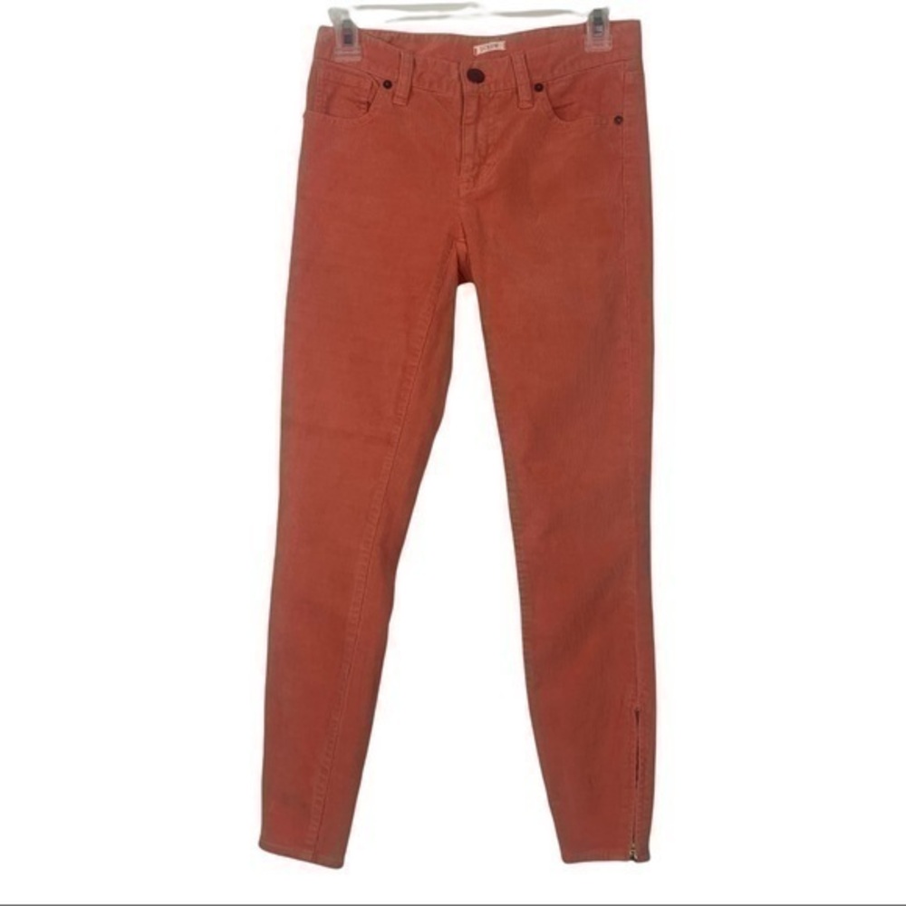 J.Crew Women Pants J Crew Toothpick’ Orange Size 24